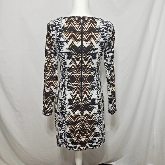 Vince Camuto Long Sleeve Dress Size 2 EUC - Picture 5 of 8